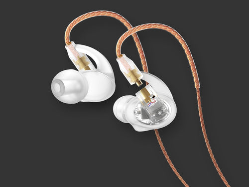 Akoustyx R-115 clear ice IEM for live performance and stage use