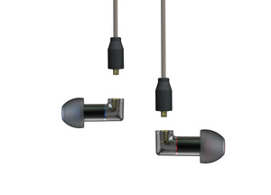 Studio reference planar magnetic IEMs with foam and silicone tips