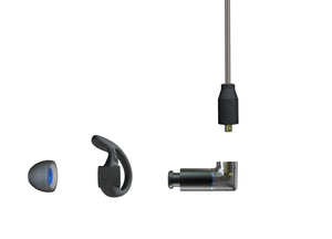 Akoustyx S6 planar magnetic in-ear monitors with titanium-kevlar cable